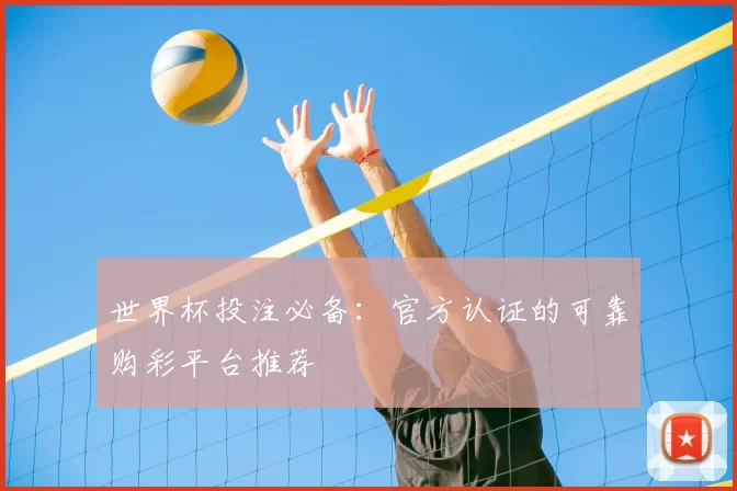 世界杯投注必备：官方认证的可靠购彩平台推荐