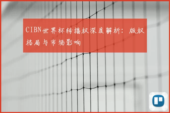 CIBN世界杯转播权深度解析：版权格局与市场影响